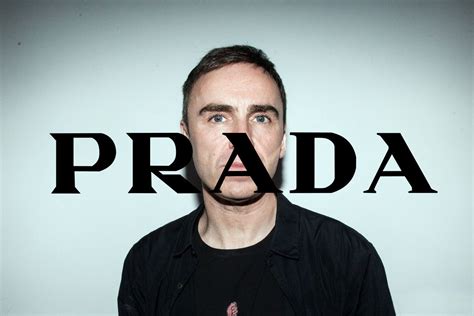 prada digital director|raf simons creative director.